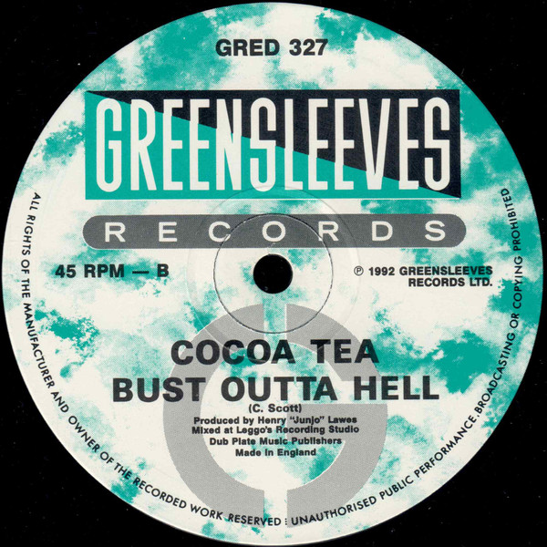 Cocoa Tea - Pose Up | Greensleeves Records (GRED 327) - 2