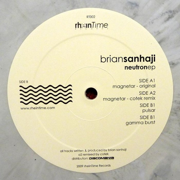 Brian Sanhaji - Neutron E.P. | rheinTime Records (RT002)