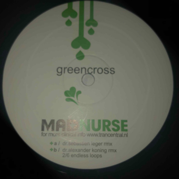 Sébastien Léger & Alexander Koning - Greencross | Mad Nurse (MAD NURSE 002) - 2