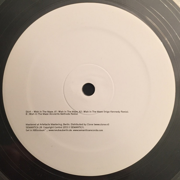 Skirt - Wish In The Maze | Semantica Records (SEMANTICA 28) - 2