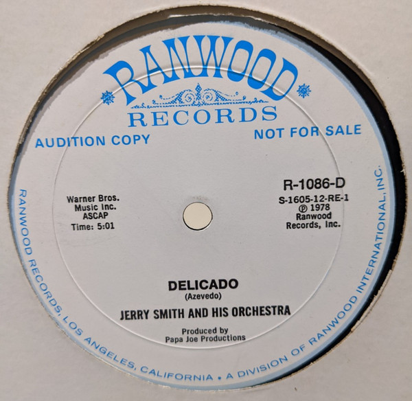 Jerry Smith And His Orchestra - Delicado | Ranwood (R-1086-D) - main