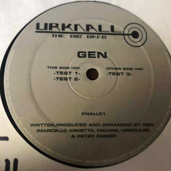 Gen - Test | Urknall (KNALL01) - 3
