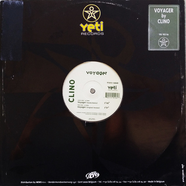 Clino - Voyager | Yeti Records (YR 9516)
