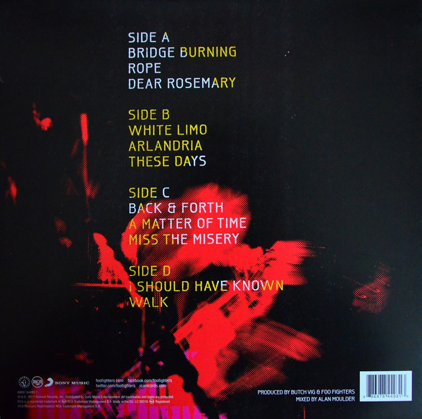 Foo Fighters - Wasting Light | Roswell Records (88697 84493 1)