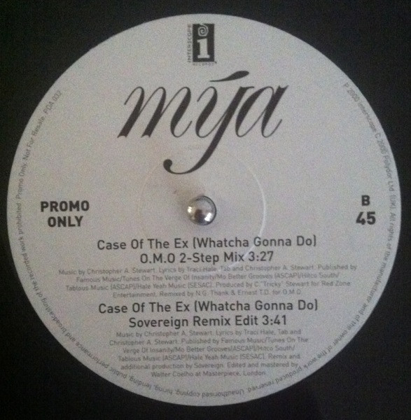 Mya - Case Of The Ex (Whatcha Gonna Do) | Interscope Records (PDA 032) - main Mya - Case Of The Ex (Whatcha Gonna Do) | Interscope Records (PDA 032) - main