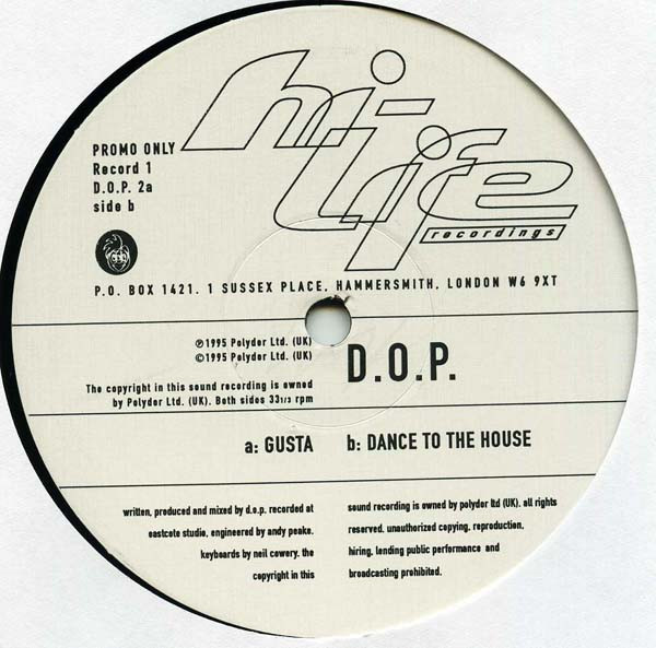 D.O.P. - Stop Starting To Start Stopping E.P. | Hi Life Recordings (D.O.P. 2) - 3