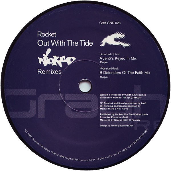Rocket - Out With The Tide (Wicked Remixes) | Grayhound Recordings (GND 028)