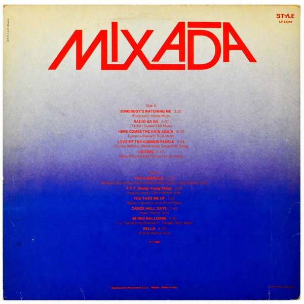 Various - Mixada | Style (LP 33316) - main