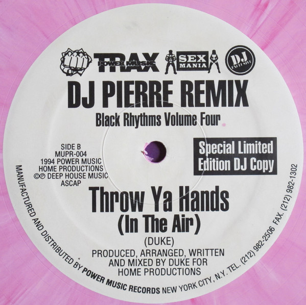 Black Rhythms - Throw Ya Hands (In The Air) | Power Music Records (MUPR-004) - 2 Black Rhythms - Throw Ya Hands (In The Air) | Power Music Records (MUPR-004) - 2