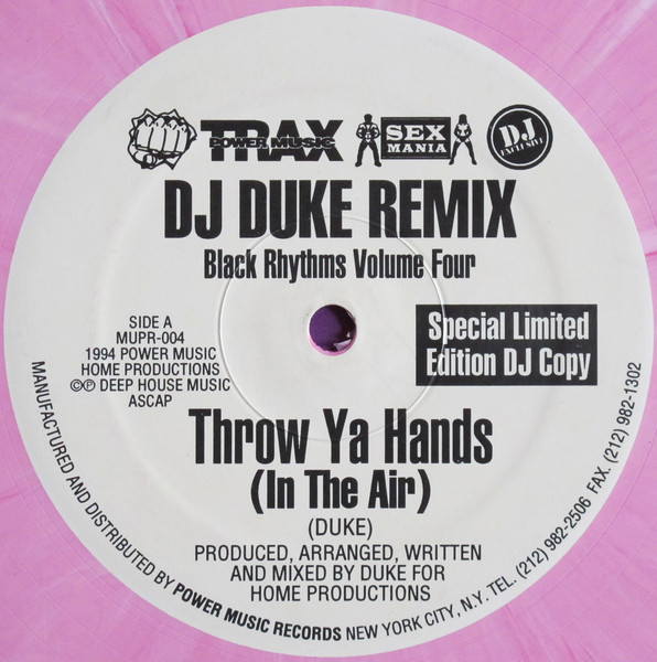 Black Rhythms - Throw Ya Hands (In The Air) | Power Music Records (MUPR-004)
