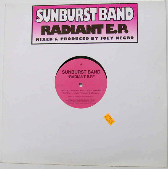 The Sunburst Band - Radiant E.P. | Z Records (ZEDD 12 044)