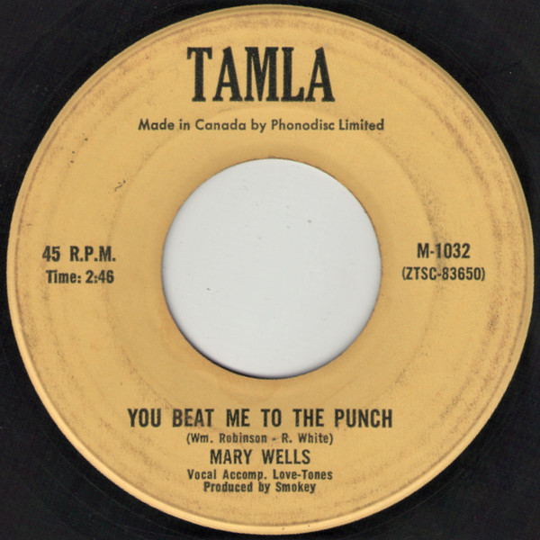 Mary Wells - You Beat Me To The Punch / Old Love (Let's Try It Again) | Tamla (M-1032) - main