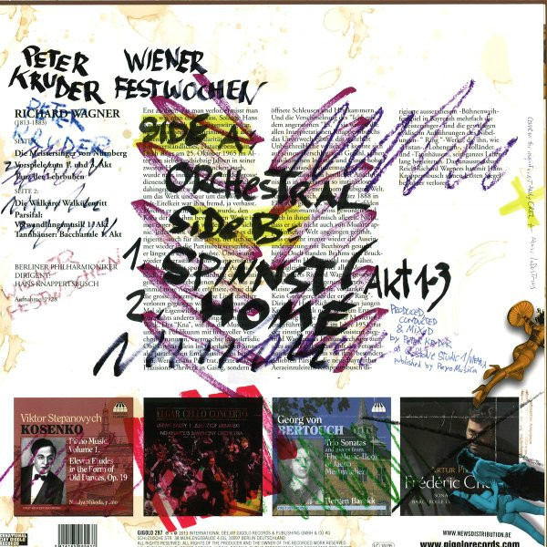 Peter Kruder - Wiener Festwochen | International Deejay Gigolo Records (GIGOLO 297) - 2