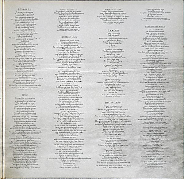 Joni Mitchell - Hejira | Asylum Records (7ES-1087) - 3