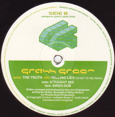 The Truth - Telling Lies (To Get To The Truth) | Grass Green Records (grass12) - 2