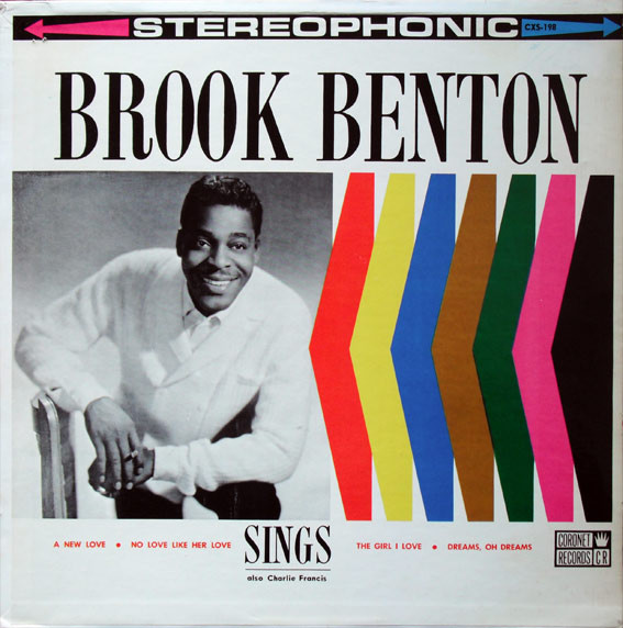 Brook Benton , Charlie Francis - Brook Benton Sings (also Charlie Francis) | Coronet Records (CXS 198) - main
