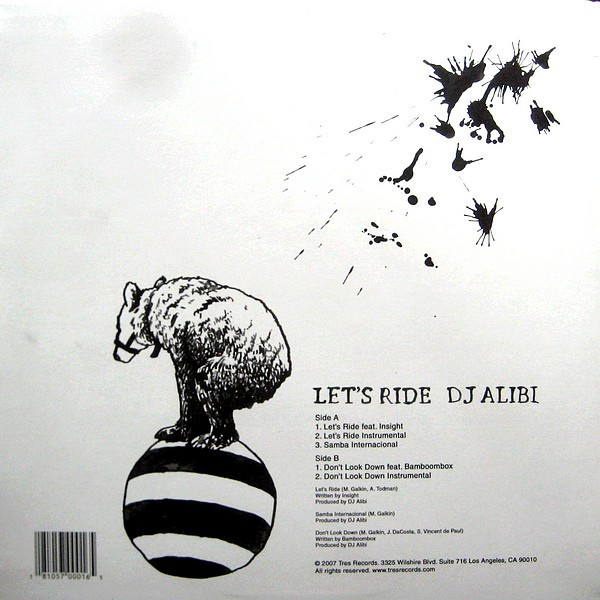DJ Alibi - Let's Ride | Tres Records (TR396-026) - 2 DJ Alibi - Let's Ride | Tres Records (TR396-026) - 2