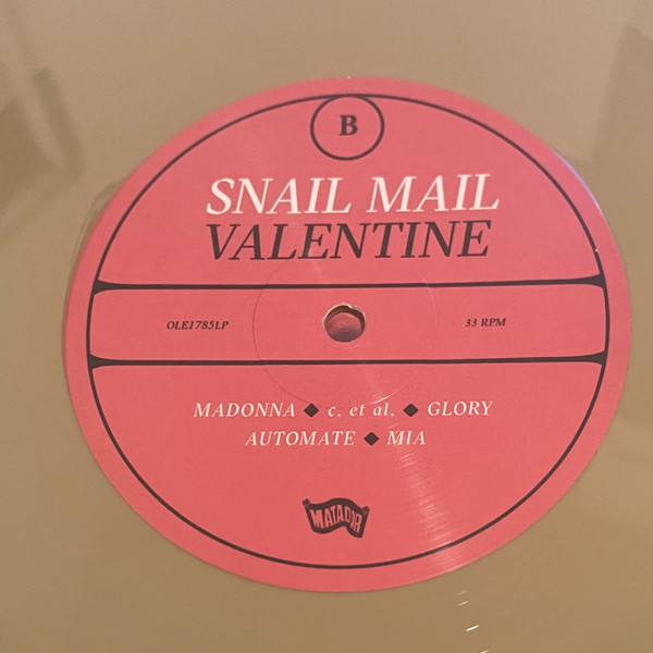 Snail Mail - Valentine | Matador (OLE1785LP) - 3