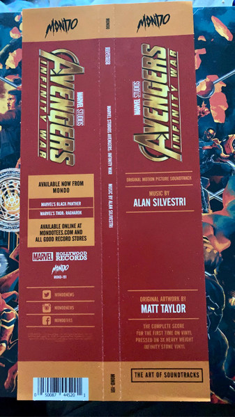 Alan Silvestri - Avengers: Infinity War / Avengers: Endgame | Mondo (MOND-191) - 4