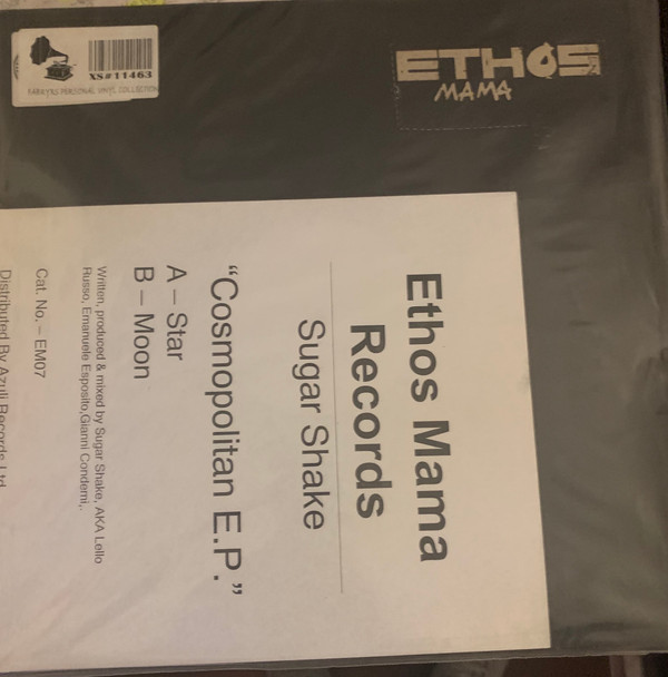 Sugar Shake - Cosmopolitan E.P. | Ethos Mama Records (EM07)