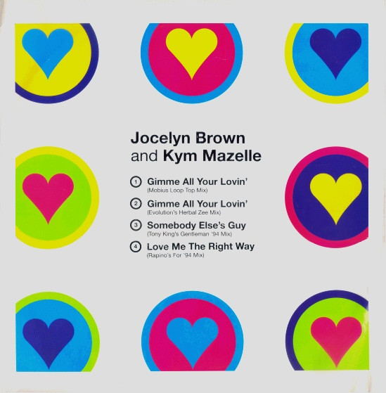 Jocelyn Brown And Kym Mazelle - Gimme All Your Lovin' | Arista (74321 23131 1)