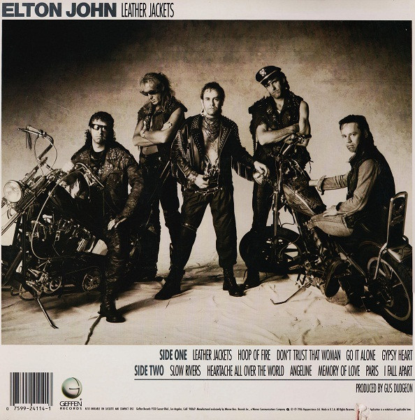 Elton John - Leather Jackets | Geffen Records (GHS 24114) - 2 Elton John - Leather Jackets | Geffen Records (GHS 24114) - 2