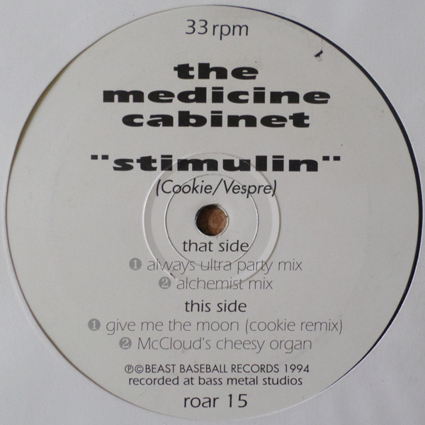 The Medicine Cabinet - Stimulin | Beast Baseball Records (roar 15)
