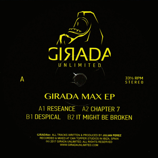 Julian Perez - Girada Max | Girada Unlimited (GIRADA01)