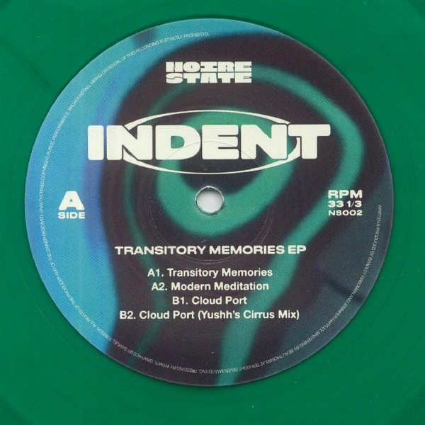 Indent - Transitory Memories | Noire State (NS002) - main Indent - Transitory Memories | Noire State (NS002) - main