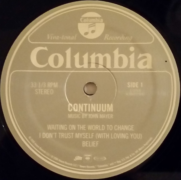 John Mayer - Continuum | Aware Records (88697 27976 1) - 3 John Mayer - Continuum | Aware Records (88697 27976 1) - 3