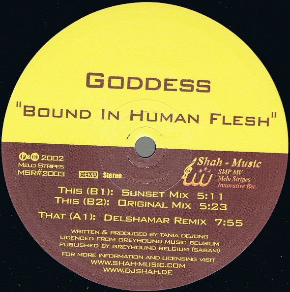 Goddess - Bound In Human Flesh | Melo Stripes (MSR #2003) - 2