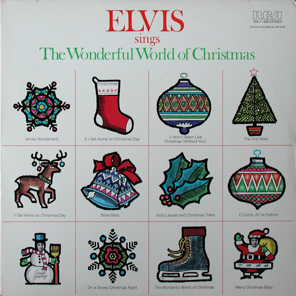 Elvis Presley - Elvis Sings The Wonderful World Of Christmas | RCA (ANL1-1936)