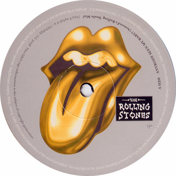 The Rolling Stones - Anybody Seen My Baby | Virgin (VST1653) - 3