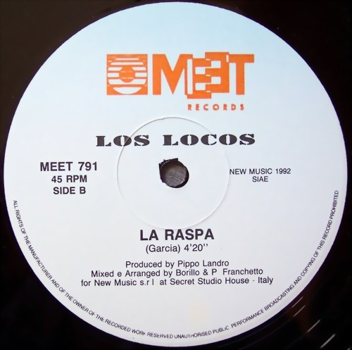 Los Locos - La Raspa | Meet Records (MEET  791) - 4