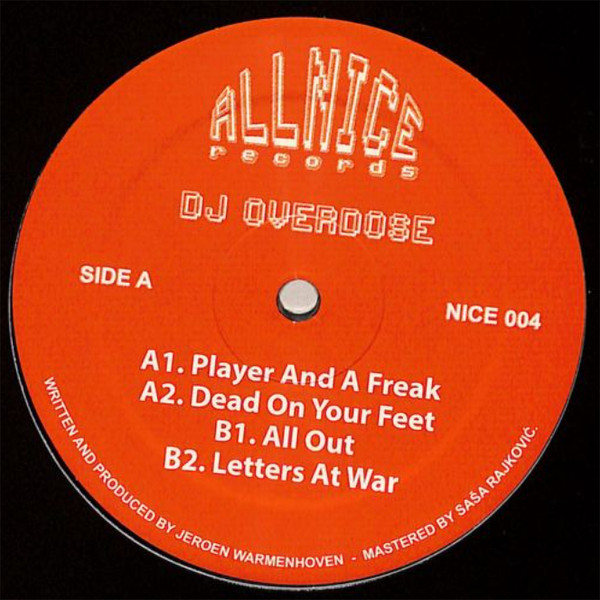 DJ Overdose - L.A.W. EP | All Nice Records (NICE 004)