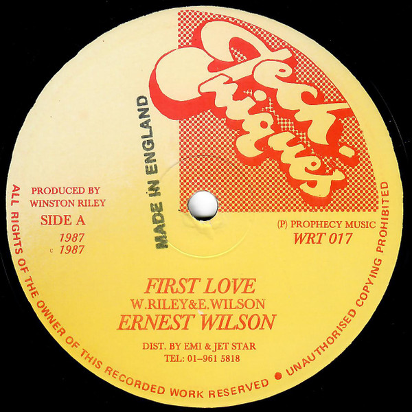 Ernest Wilson - First Love / Lady Soul | Techniques (WRT 017)