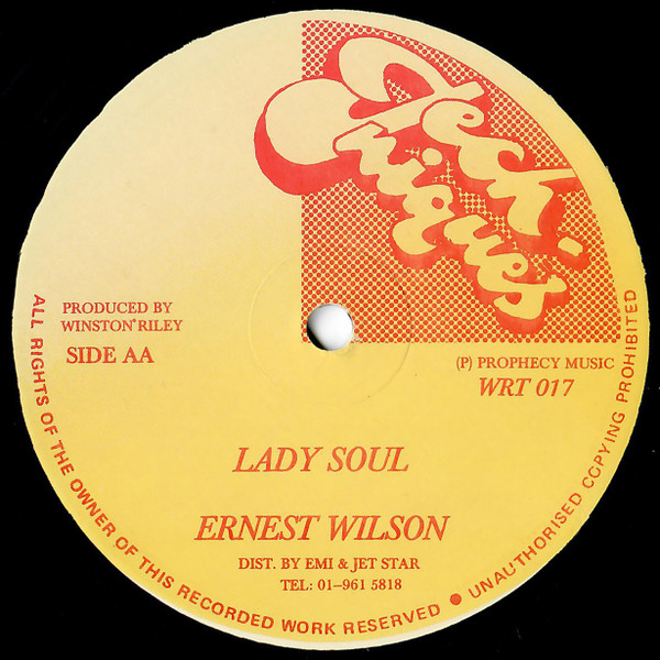 Ernest Wilson - First Love / Lady Soul | Techniques (WRT 017) - 2
