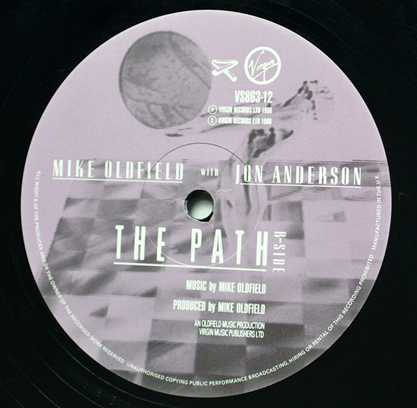 Mike Oldfield With Jon Anderson - Shine | Virgin (VS 863-12) - 2