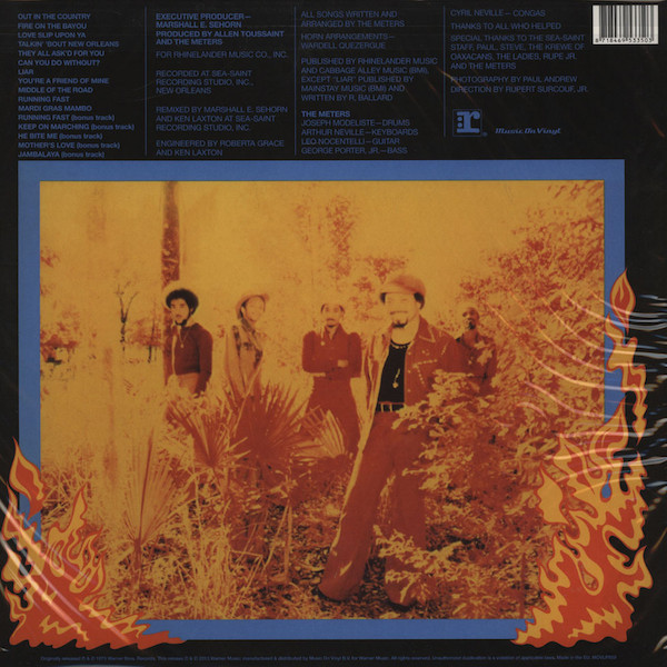 The Meters - Fire On The Bayou (Expanded Edition) | Music On Vinyl (MOVLP859) - 2