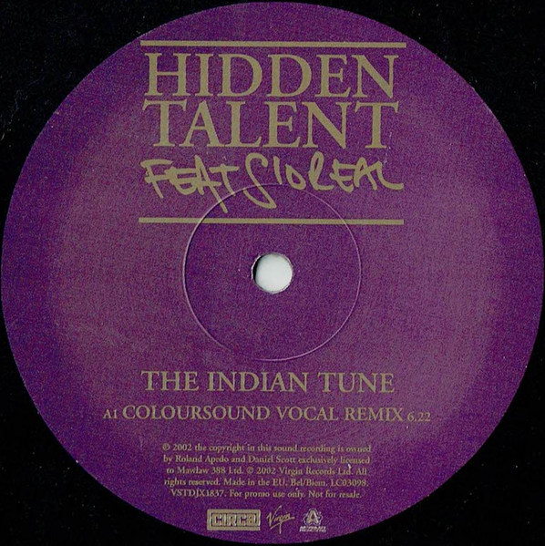 Hidden Talent Feat S'oreal - The Indian Tune | Circa (VSTDJX1837) - 3