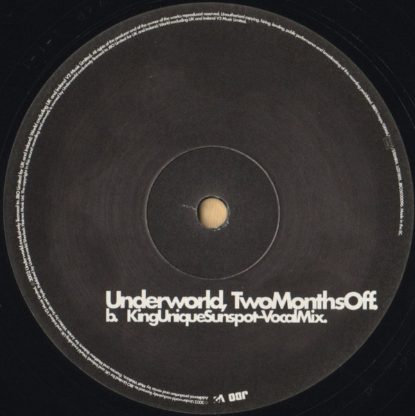 Underworld - Two Months Off | JBO (JBO5020096) - 4 Underworld - Two Months Off | JBO (JBO5020096) - 4