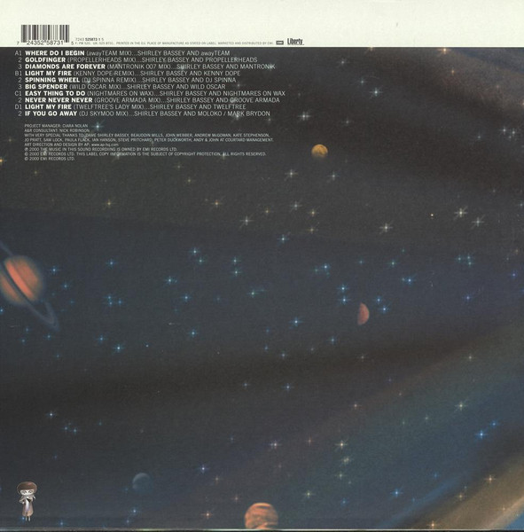 Shirley Bassey - The Remix Album...Diamonds Are Forever | EMI (7243 5 25873 1 5) - 2