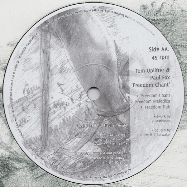 The Uplifter - Flag So High / Freedom Chant | The Uplifter UK (UPLIFTUK12001)