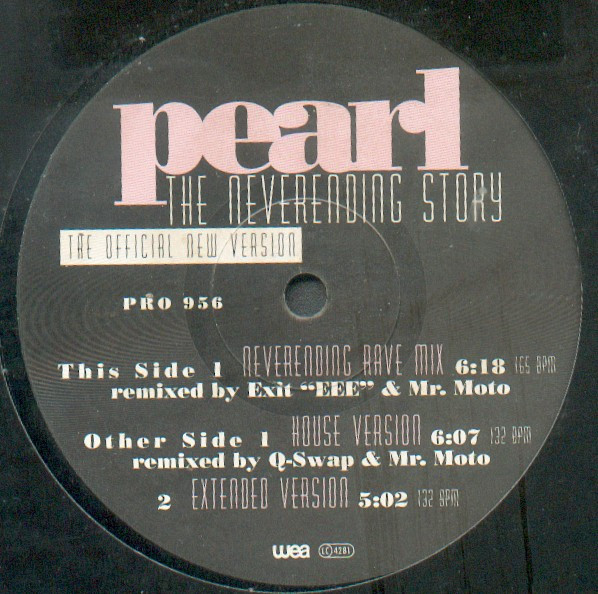 Pearl - The Neverending Story (The Official New Version) | WEA (PRO 956) Pearl - The Neverending Story (The Official New Version) | WEA (PRO 956)