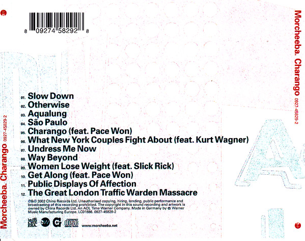 Morcheeba - Charango | EastWest (0927-45829-2) - 2