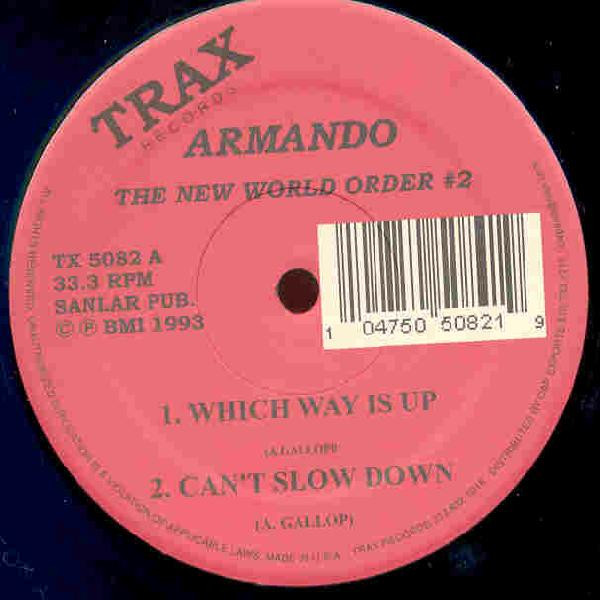 Armando - The New World Order #2 | Trax Records (TX 5082)