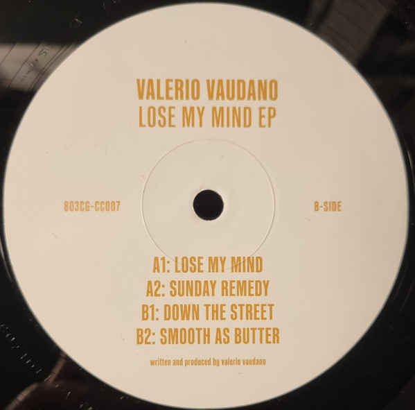 Valerio Vaudano - Lose My Mind EP | 803 Crystal Grooves (803CGCC007) - 2