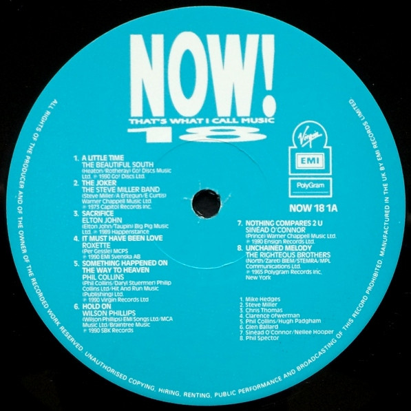 Various - Now That's What I Call Music! 18 | EMI (NOW 18) - 2