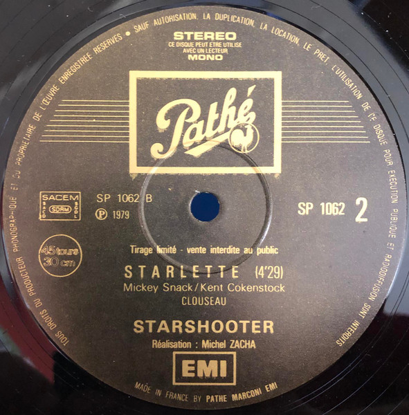 Starshooter - Ma Vie C'est Du Cinéma | Pathé (SP 1062)