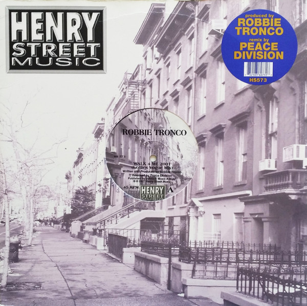 Robbie Tronco - Walk 4 Me 2001 | Henry Street Music (HS 573)
